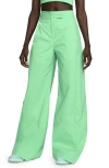Nike Sportswear High Waist Wide Leg Pants In Spring Green/spring Green