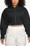 Nike Sportswear Hooded Jacket In Black