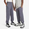 Nike Sportswear Icon Fleece Easyon Big Kids' Loose Jogger Pants In Grey