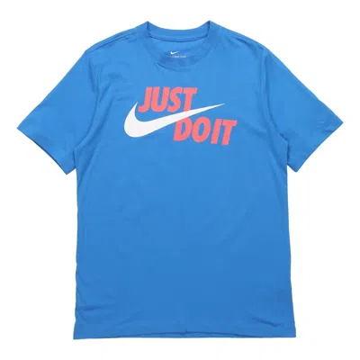 Nike Sportswear Jdi Large Short Sleeve Blue Light Blue