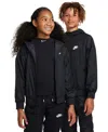 Nike Sportswear Kids 7-20 Windrunner Jacket In Black
