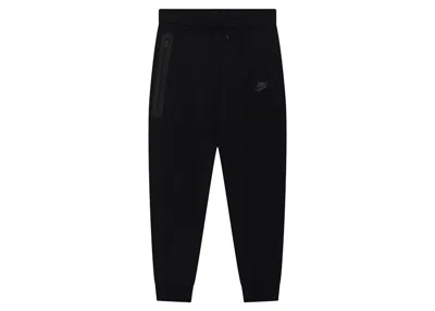 Pre-owned Nike Sportswear Kids' Tech Fleece Joggers In Black