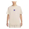 Nike Sportswear Label T-shirt Asia Sizing 'light Brown' In Neutral