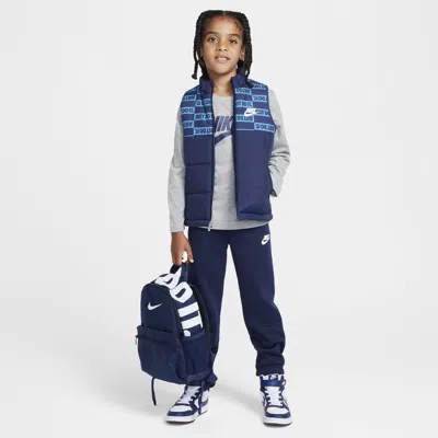 Nike Sportswear Little Kids' 3-piece Vest Set In Blue ModeSens