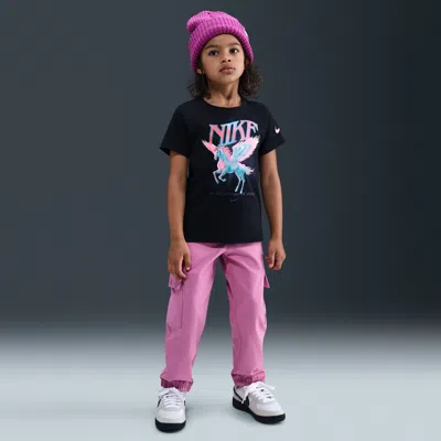 Nike Sportswear Little Kids' Cargo Pants In Black