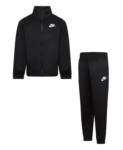 Nike Sportswear Little Kids Lifestyle Essentials 2-piece Set In Black