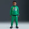 Nike Sportswear Little Kids' Reveal 2-piece Pullover Hoodie Set In Green