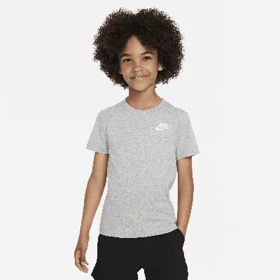 Nike Sportswear Little Kids' T-shirt In Grey