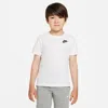 Nike Sportswear Little Kids' T-shirt In White