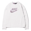 Nike Sportswear Logo Fleece Men Grey Light Grey In White