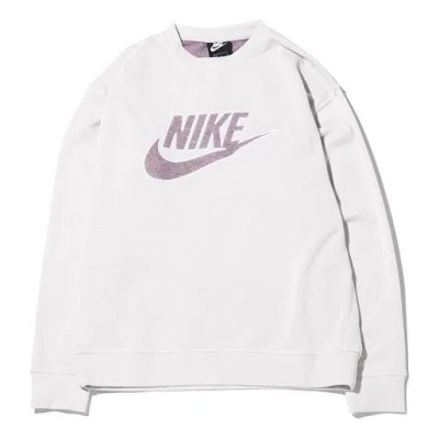 Nike Sportswear Logo Fleece Men Grey Light Grey In White