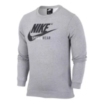 Nike Sportswear Logo Long T-shirts 'grey' In Gray
