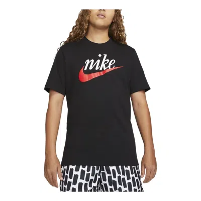 Nike Sportswear Logo T-shirt 'black'