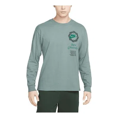 Nike Sportswear Long-sleeve T-shirt (asia Sizing) 'teal' In Green