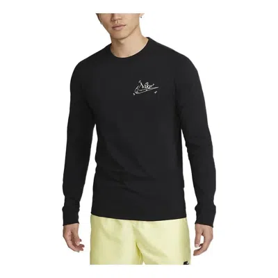 Nike Sportswear Long Sleeve T-shirt 'black'