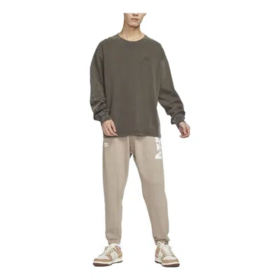 Nike Sportswear Long Sleeve T-shirt 'brown'