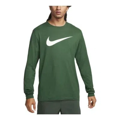 Nike Sportswear Long-sleeve T-shirt 'green'