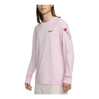 Nike Sportswear Long-sleeve T-shirt 'pink'