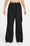 Nike Sportswear Loose Woven Cargo Pants In Black