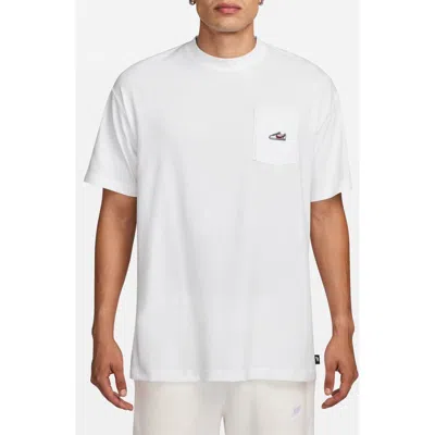 Nike Sportswear M90 Pocket T-shirt In White