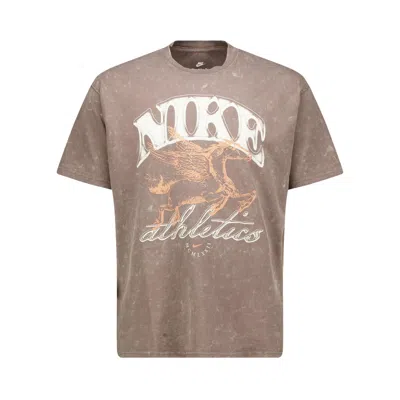 Pre-owned Nike Sportswear M90 Tee 'cave Stone' | Grey | Men's Size Xl In Gray