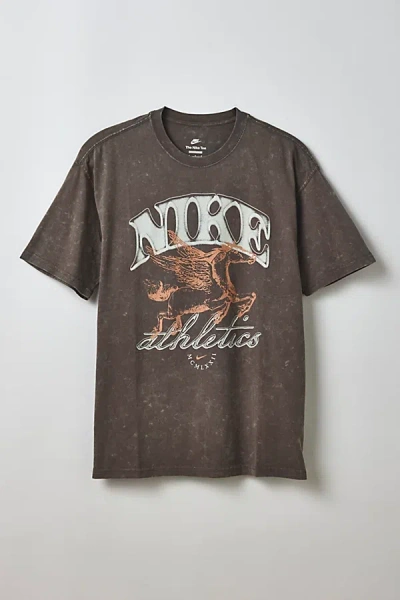 Nike Sportswear Max90 Pegasus Graphic Tee In Cave Stone, Men's At Urban Outfitters In Green