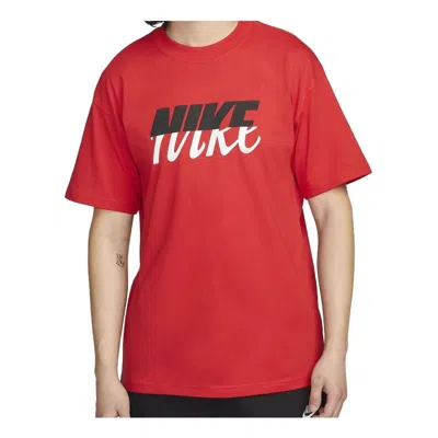 Nike Sportswear Max90 T-shirt 'red'