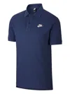 Nike Sportswear "midnight Navy/white" Polo Shirt In 蓝色