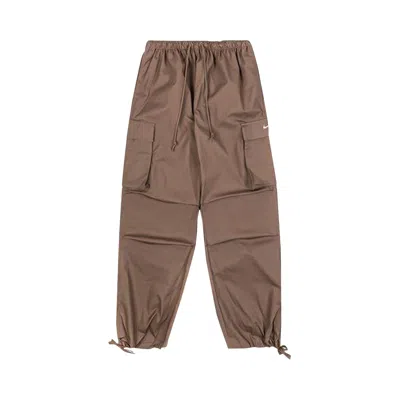 Pre-owned Nike Sportswear Mid-rise Oversized Cargo Pants 'mink Brown/sail' | Women's Size L