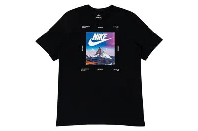 Pre-owned Nike Sportswear Mountain Top Tee Black
