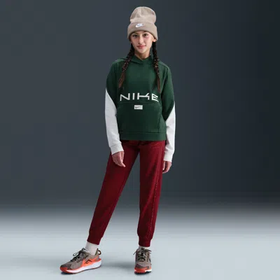 Nike Sportswear Multi Big Kids' Dri-fit Pants In Red