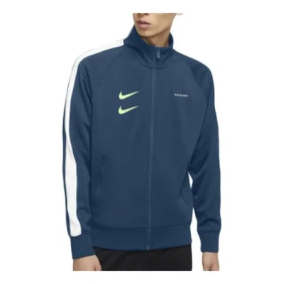 Nike Sportswear Nsw Swoosh Large Jacket Blue