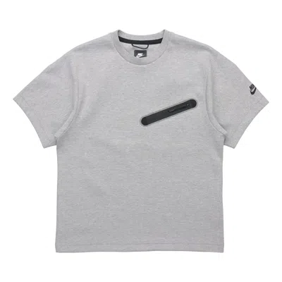 Nike Sportswear Nsw Tech Fleece Short Sleeve Dark Grey Gray