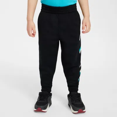 Nike Babies' Sportswear "outside The Lines" Toddler French Terry Pants In Black