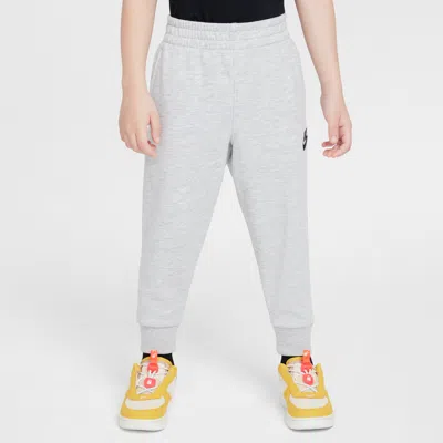 Nike Babies' Sportswear "outside The Lines" Toddler French Terry Pants In Grey