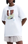 Nike Sportswear Oversize Ld-1000 Graphic T-shirt In White