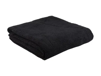 Pre-owned Nike Sportswear Phoenix Cozy Boucle Oversized Knit Blanket In Black