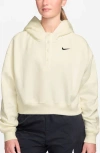 Nike Sportswear Phoenix Fleece Crop Sweatshirt In Multi