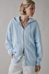 Nike Sportswear Phoenix Fleece Full-zip Oversized Hoodie Sweatshirt In Blue, Women's At Urban Outfitters