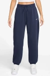 Nike Sportswear Phoenix Fleece High-waisted Oversized Sweatpants In Blue