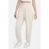 Nike Sportswear Phoenix Fleece High-waisted Oversized Sweatpants In Brown