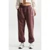 Nike Sportswear Phoenix Fleece High-waisted Oversized Sweatpants In Brown