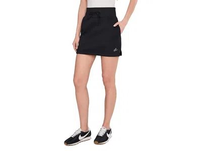Nike Sportswear Phoenix Fleece High-rise Mini Skirt In Black