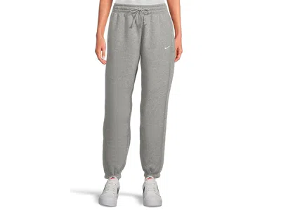 Nike Sportswear Phoenix Fleece High-waisted Oversized Sweatpants In Gray