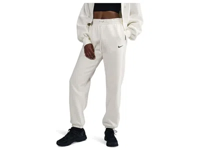 Nike Sportswear Phoenix Fleece High-waisted Oversized Sweatpants In Gray