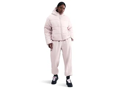 Nike Sportswear Phoenix Fleece High-waisted Oversized Sweatpants In Pink