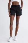 Nike Sportswear Phoenix Fleece Mid-rise 4-inch Shorts In Black