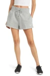 Nike Sportswear Phoenix Fleece Mid-rise 4-inch Shorts In Gray
