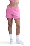 Nike Sportswear Phoenix Fleece Mid-rise 4-inch Shorts In Pink