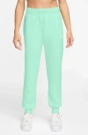 Nike Sportswear Phoenix Fleece Mid Rise Joggers In Green